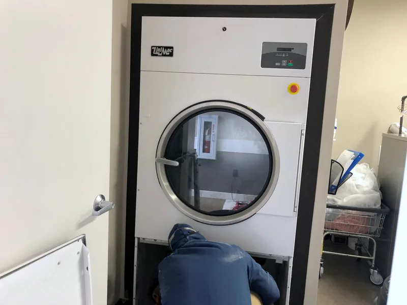 Commercial dryer service at Creekside Senior Living