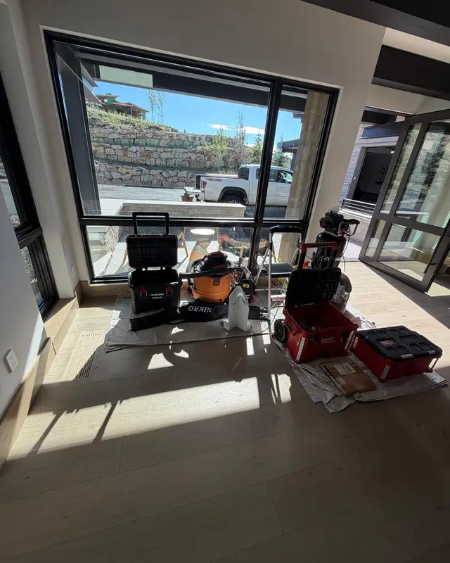 Air Pro UT technician: Equipment setup
