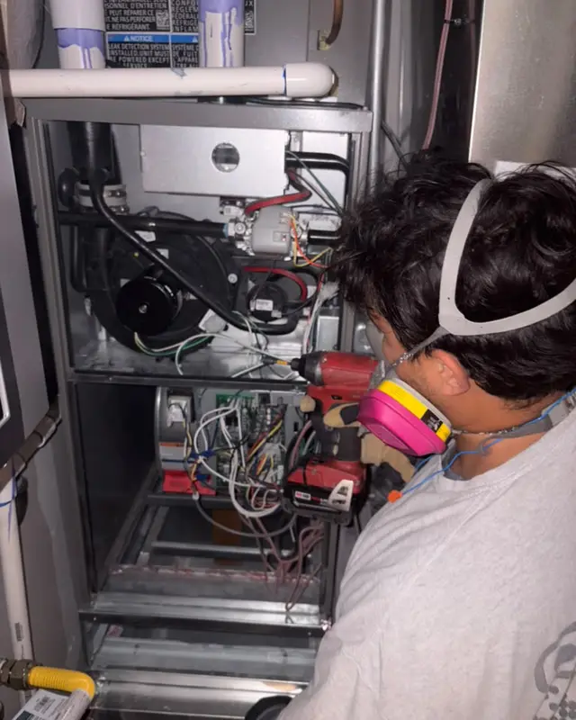 Air Pro UT technician: Furnace service